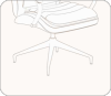 Ergonomic Chair | Solid Black